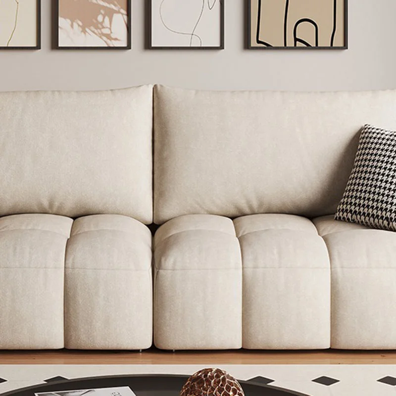 Скандинавски диван за хол Ъглов Дизайнерски диван-легло Модерен разтегателен диван за хол Дървени мека Мебел за дома Divani Soggiorno . ' - ' . 1