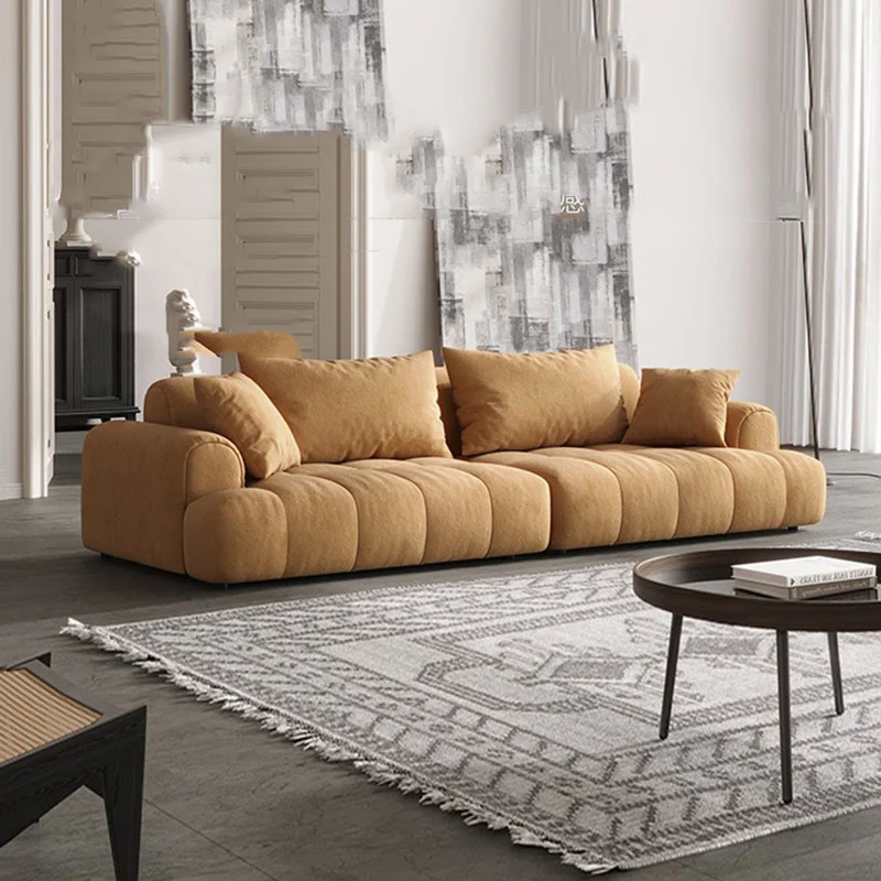 Скандинавски диван за хол Ъглов Дизайнерски диван-легло Модерен разтегателен диван за хол Дървени мека Мебел за дома Divani Soggiorno . ' - ' . 3