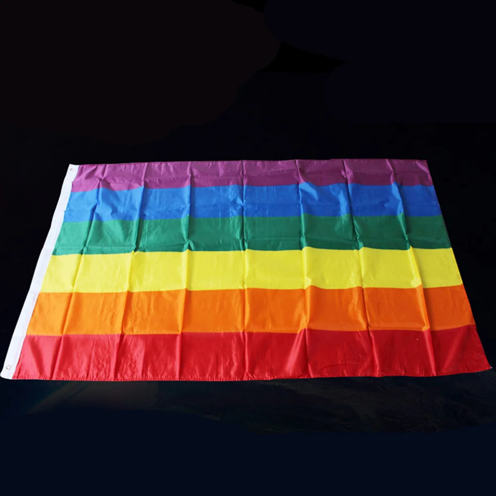 флаг pride banner от полиестер с две метални втулками (60 * 90 см) . ' - ' . 1