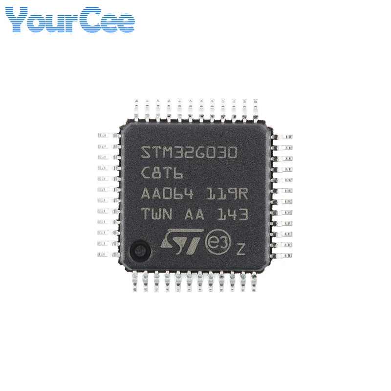 2 елемента STM32G030 STM32G030C8 STM32G030C8T6 LQFP-48 LQFP ARM Cortex-M0 + 32-битов микроконтролер-MCU . ' - ' . 0