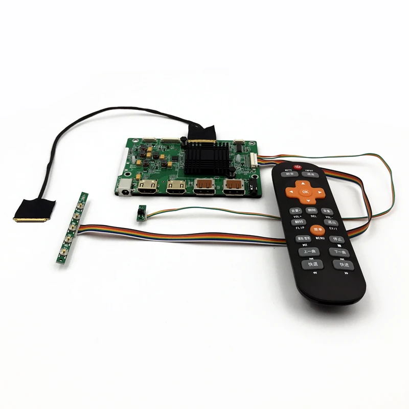 такса с контролер поддържа edp 4K с HDMI-съвместим DP конектор, поддържа резолюция 3840x2160 40-пинов LCD екран LQ173D1JW33 . ' - ' . 1