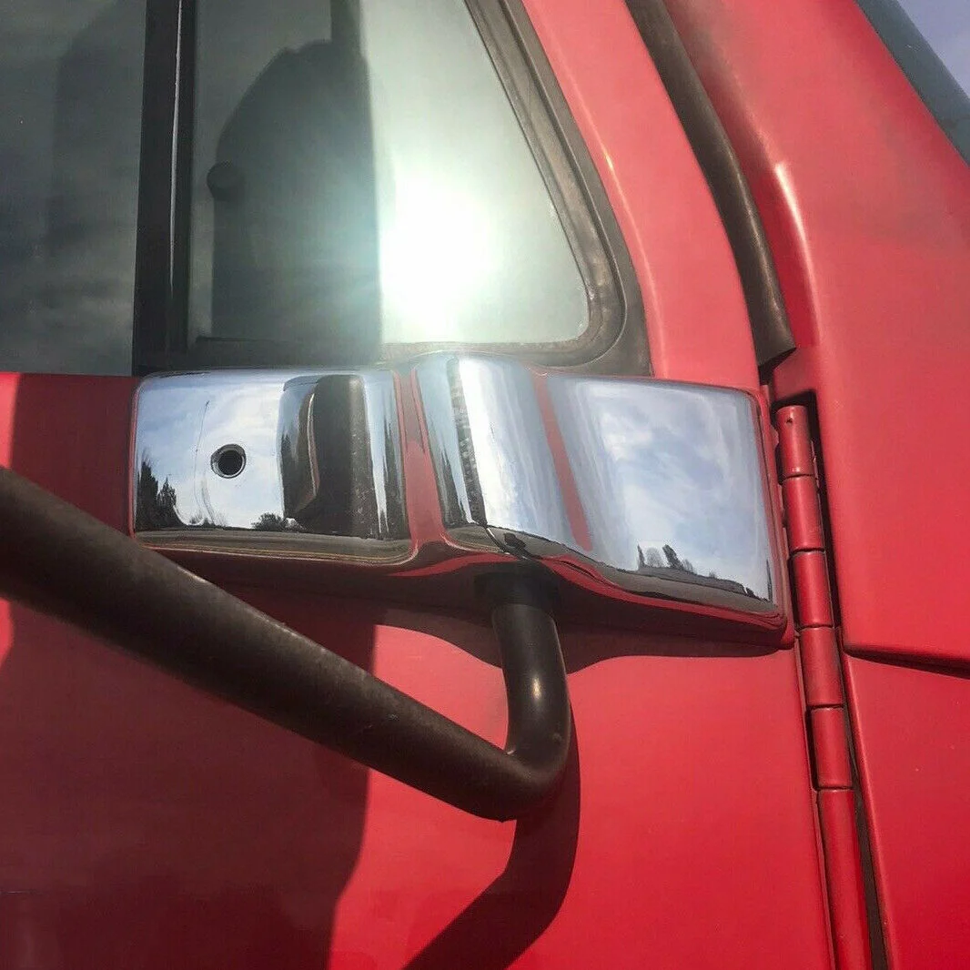 1 Чифт Скоби за огледала на вратите на автомобила, Лявата от Дясната рамка на огледалото за обратно виждане, за да Freightliner Century Columbia . ' - ' . 3