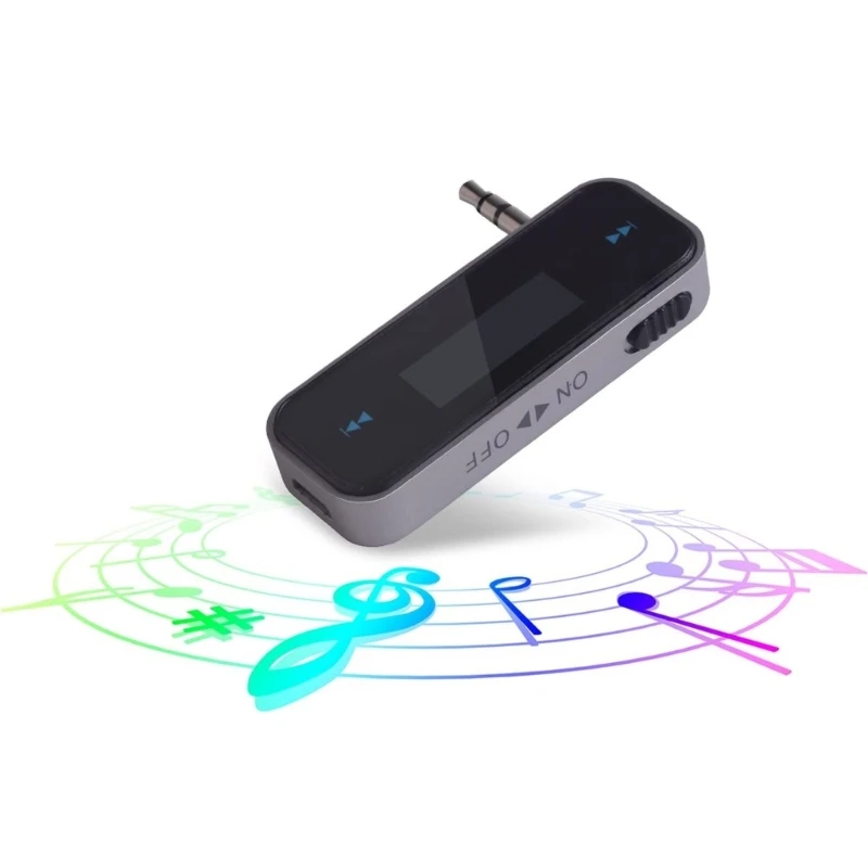 Мини-АудиоАдаптер хендсфри MP3 MusicAudio FM-предавател Аксесоари за Автомобили L9BC . ' - ' . 4
