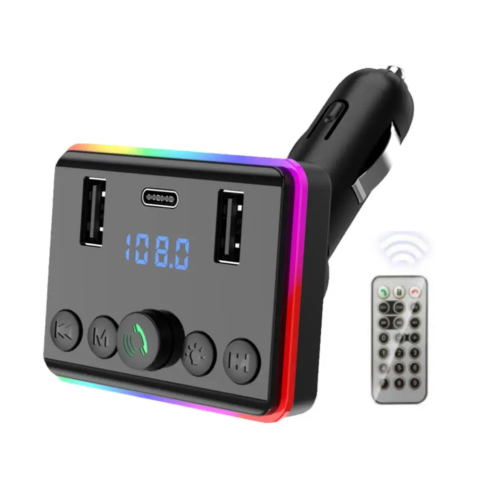 Автомобилен Bluetooth, MP3 плейър и FM предавател 3.1 A Бързо Зареждане на Музикален MP3-стереоплеер Потискане на CVC повиквания HD Автомобилен шум I2J2 . ' - ' . 3