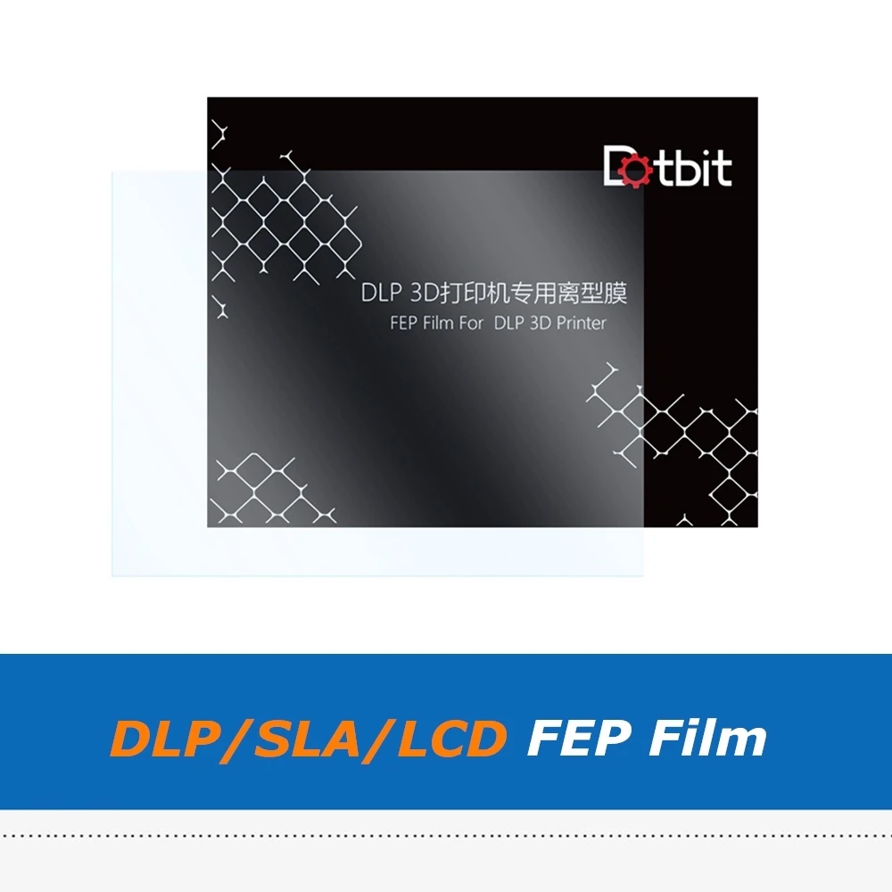 260 * 200 mm 0,1 mm/0,15 мм Дебелина на LCD фолио с UV-радиация FEP за подробности DLP SLA 3D принтер . ' - ' . 1