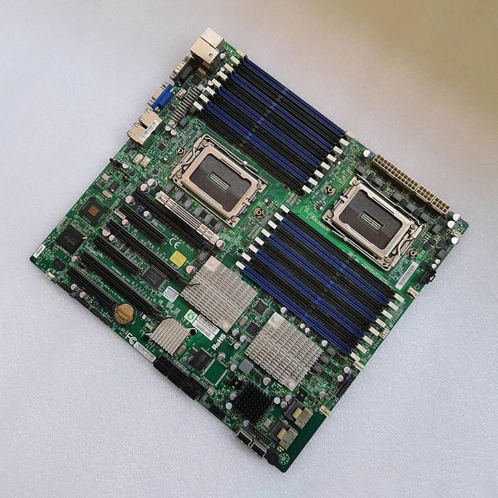 За сървърна дънна платка Supermicro с две процесори AMD Opteron 6000 серията DDR3 LSI 2008 SAS 8-Портов контролер SAS 6 gbps H8DG6-F . ' - ' . 2