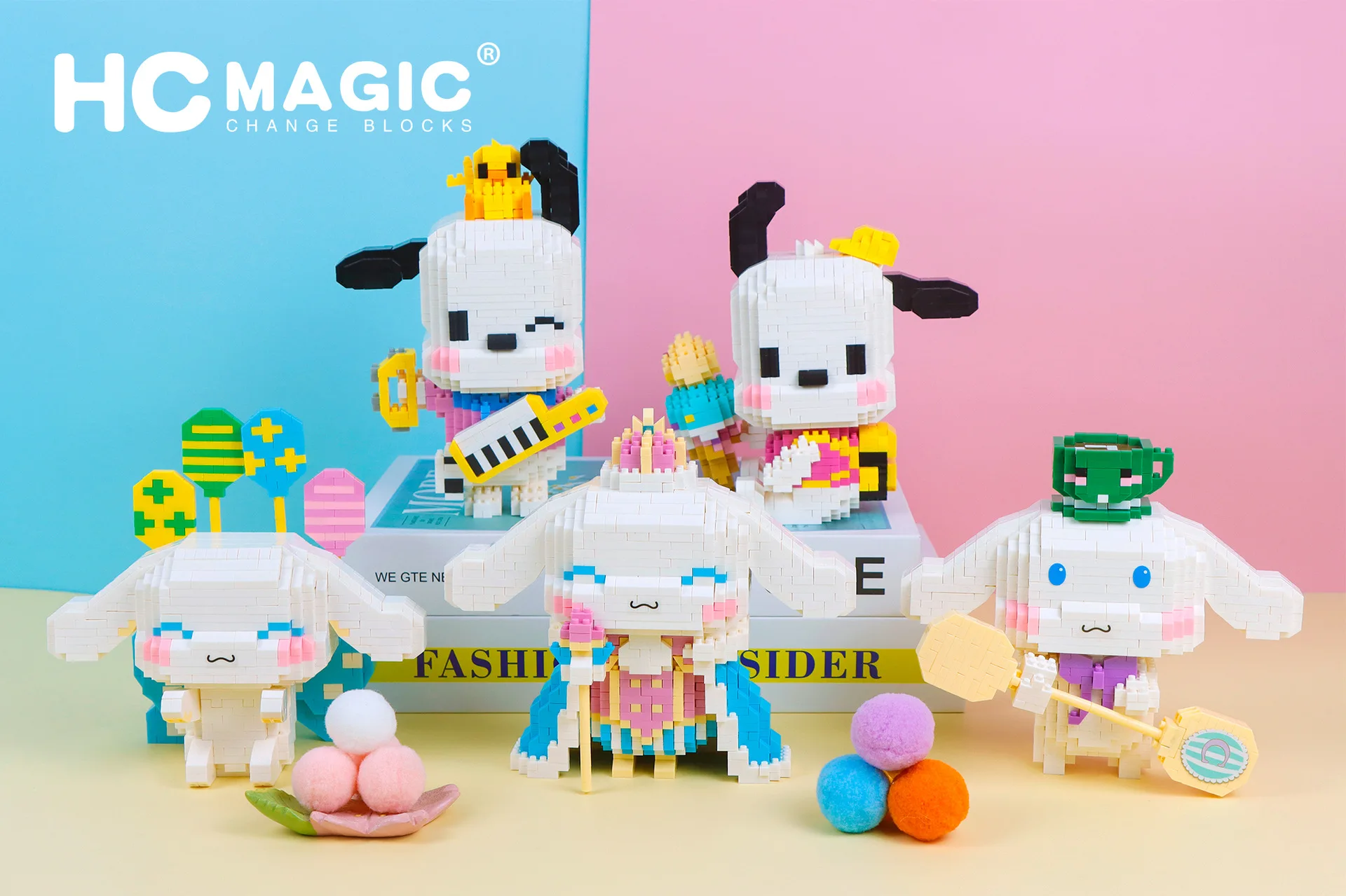 Серия Sanrio нефритовая куче малки градивни елементи на новият продукт на творчески лоскутные градивните елементи на красива декорация подарък за рожден ден . ' - ' . 0