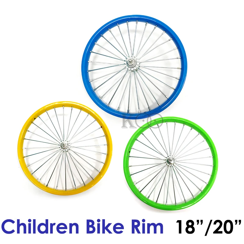 Ит 18/20-цолови детски велосипедни колела, многоцветен набор на предните и задните колела В събирането, джанти със спици и ступицей, МТБ Детски велосипеди . ' - ' . 0