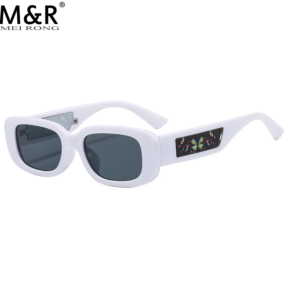 2023 Нови Дамски Квадратни слънчеви очила Simplicity С широки рамки в стил мозайка в рамките на Ретро Мода декоративни очила . ' - ' . 1
