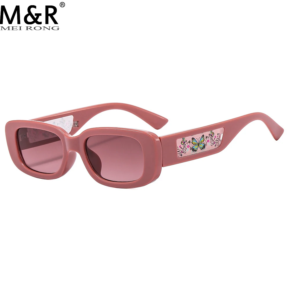 2023 Нови Дамски Квадратни слънчеви очила Simplicity С широки рамки в стил мозайка в рамките на Ретро Мода декоративни очила . ' - ' . 5