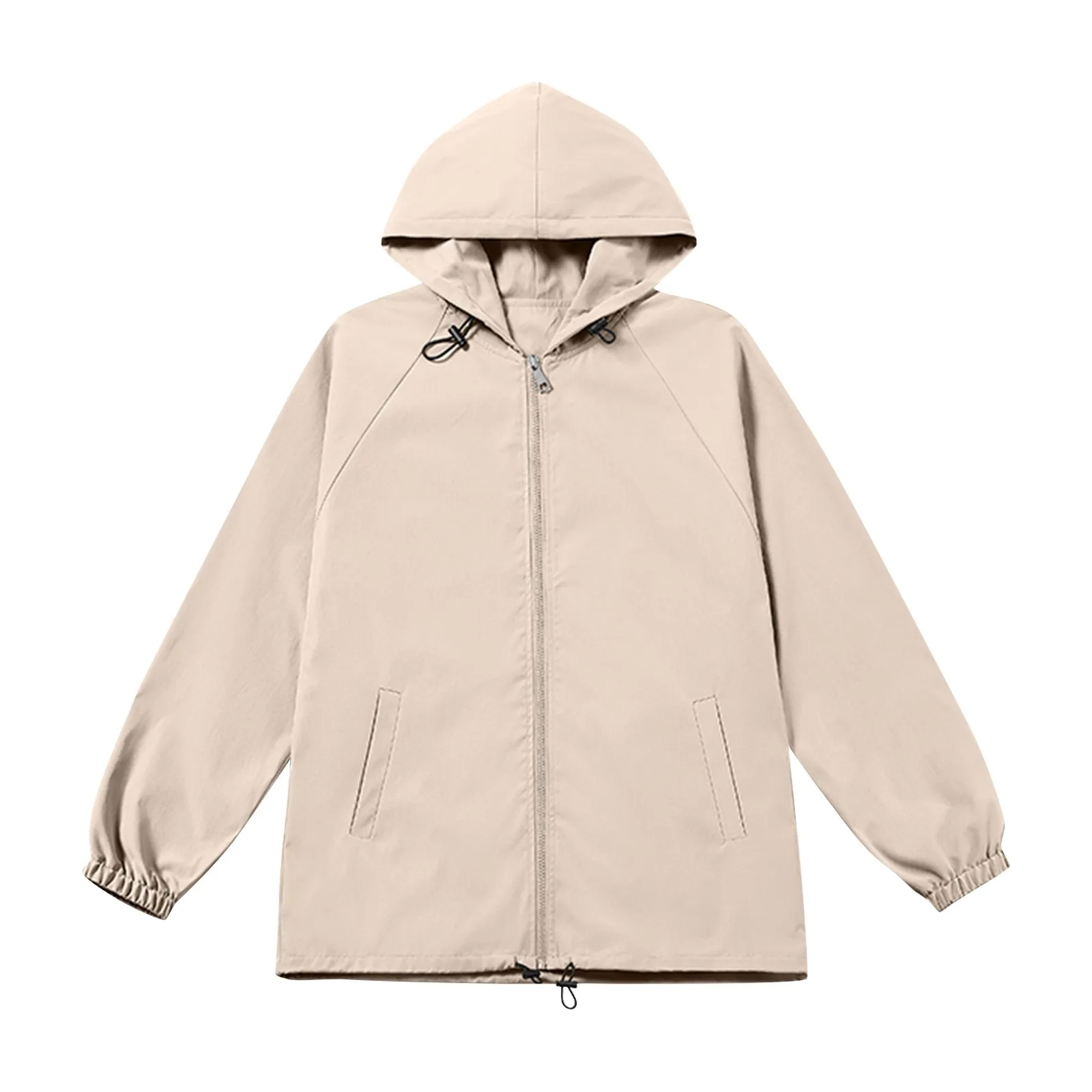 Есен нова яке с качулка и голям ръкав, свободна однотонная яке-жилетка с цип, палта, зимни якета за мъже яке . ' - ' . 0