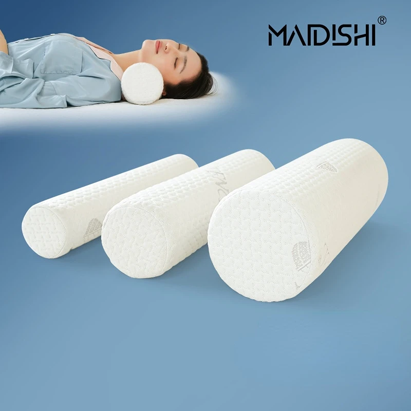 Кръгла възглавница за главата-мека възглавница за сън с ефект на паметта с бавен отскок за многофункционално отпускане на краката и кръста . ' - ' . 2