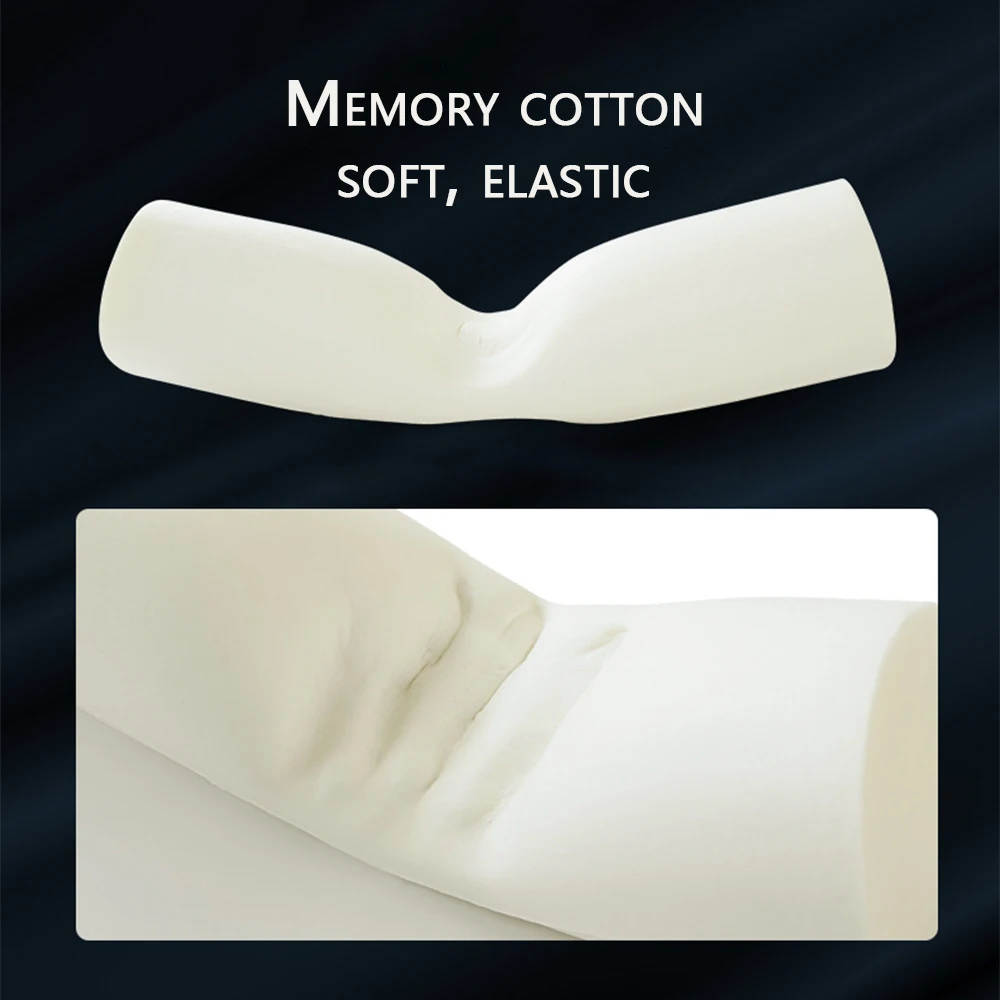 Кръгла възглавница за главата-мека възглавница за сън с ефект на паметта с бавен отскок за многофункционално отпускане на краката и кръста . ' - ' . 5