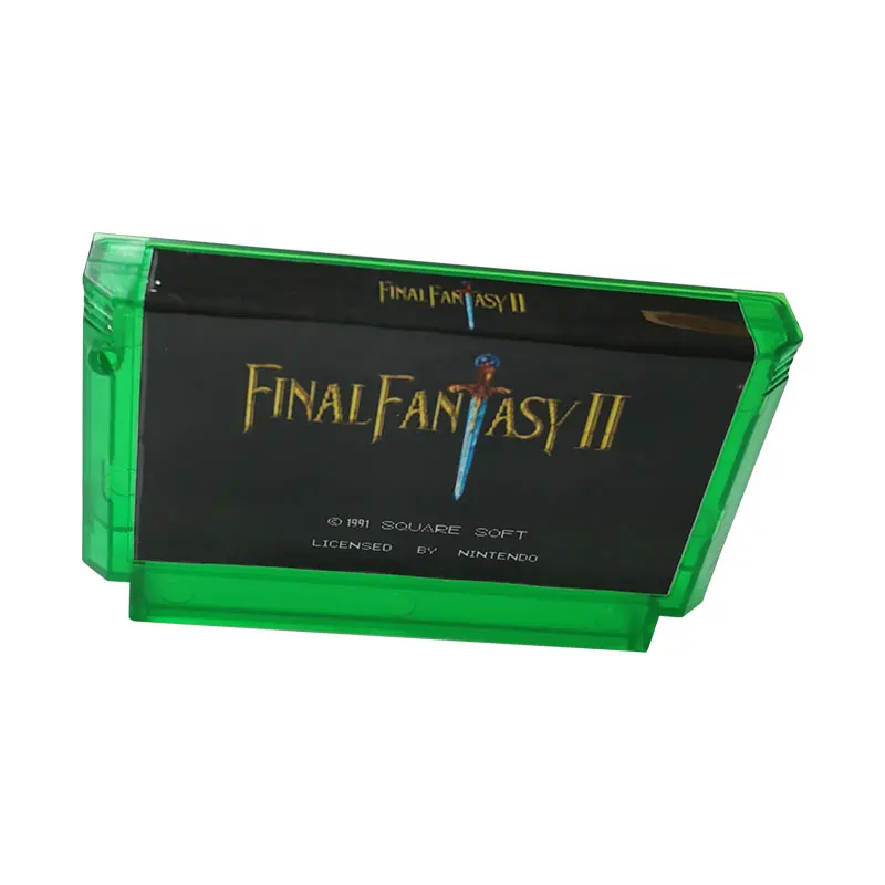 8-битова игра касета Final Fantasy 2 ФК за 60-контакт телевизионна игра конзола . ' - ' . 2