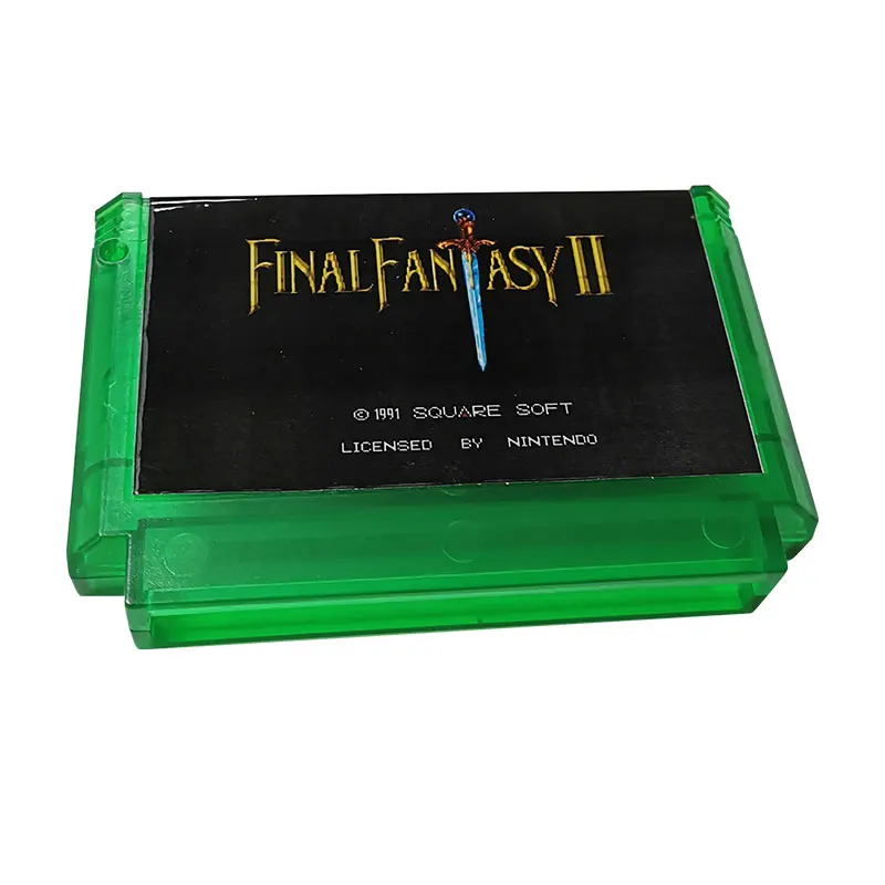 8-битова игра касета Final Fantasy 2 ФК за 60-контакт телевизионна игра конзола . ' - ' . 3