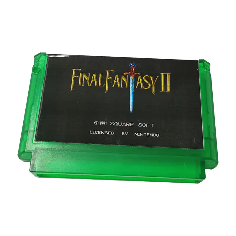 8-битова игра касета Final Fantasy 2 ФК за 60-контакт телевизионна игра конзола . ' - ' . 4