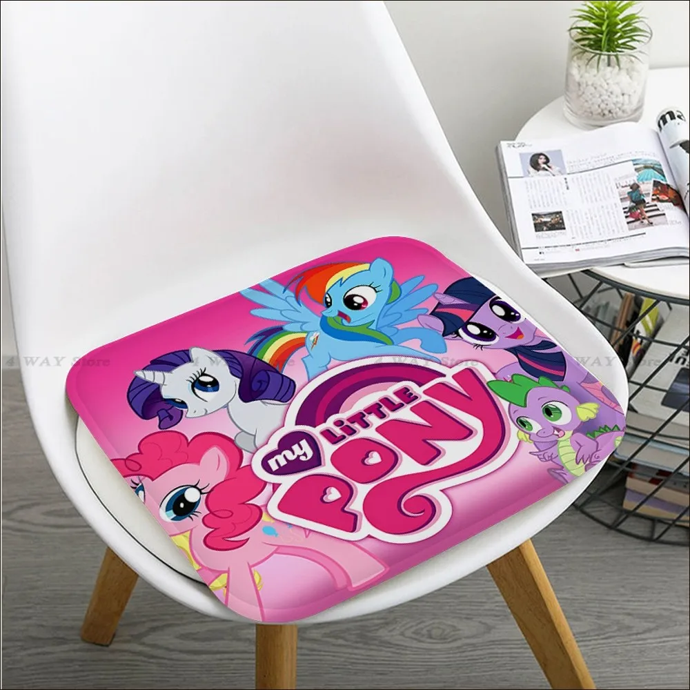 Мат с модел My L-little P-pony, Креативна възглавницата за хранене на стол, с Кръгло украса за офис маса, Възглавници за дома . ' - ' . 1