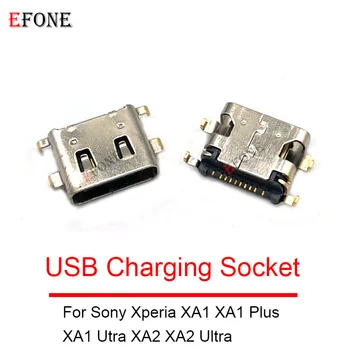 10 Бр. За Sony Xperia XA1 XA2 Plus Ultra USB Порт За Зареждане на Зарядно устройство Конектор за Зарядно Устройство Гнездо