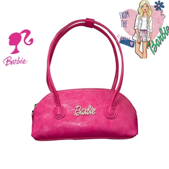 Модерна Дамска Чанта кукли Барби Rose Розов Цвят Y2K За Момичета в стил Харадзюку Ins с Бриллиантовыми Букви, Чанта-Месинджър, Женствена Чанта За Пазаруване, Подаръци