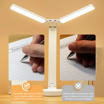 Настолна led лампа за Джобно Регулируема Сензорно управление с USB интерфейс Настолна лампа