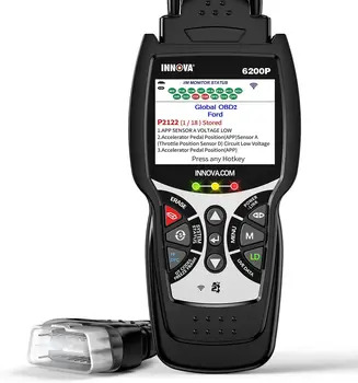 Скенер на всички системи OBD2 ABS, SRS Четец на код на двигателя с регистрация зареждане на батерията, отменя маслен фенер, инструмента за диагностика на автомобила wi