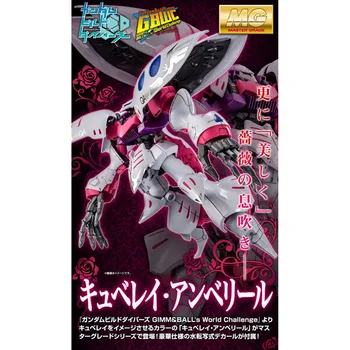 Аниме Фигурка Оригиналната Bandai Gundam PB Limit MG 1/100 AMX-004E Qubeley EMBLEMIR Gundam Монтажна Модел Аниме Фигурки Играчки