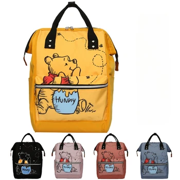 Раница Дисни с Мечо Пух, Аниме, Голямо Голям Пътна чанта за майката, Жената, раница, чанта, Мультяшная детска чанта, училищен чанта, подарък
