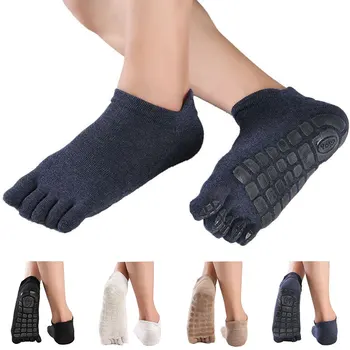 2023 Нови Чорапи Soga, Нови Мъжки Зимни Чорапи с Пет пръста, Топли Нескользящие Чорапи с Пръсти, за Фитнес, Чехли на нисък Ток, Мъжки Чорапи-пода