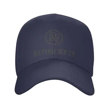 Ежедневни деним шапка с графичен принтом Refinery29, Вязаная капачка, бейзболна шапка