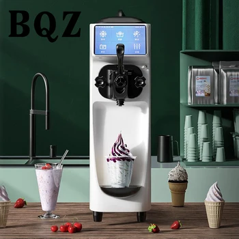 BQZ За Дома и Кухнята 1150 W 18Л/ч, Професионална Електрическа Машина За Приготвяне на Мека италиански Сладолед със Сензорен Екран, Начална