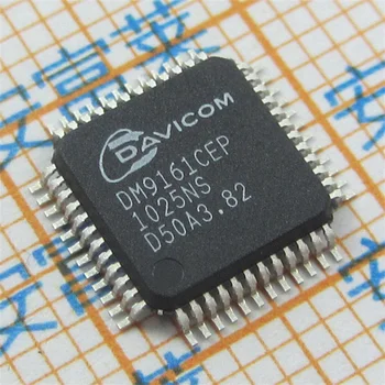 DM9162EP Комплект чипове процесора управление на Ethernet LQFP-48P (съвместим с DM9161CEP)