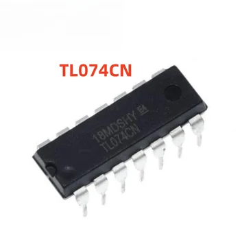 TZT 10ШТ TL074CN DIP14 TL074 DIP 074CN DIP нова и оригинална чип