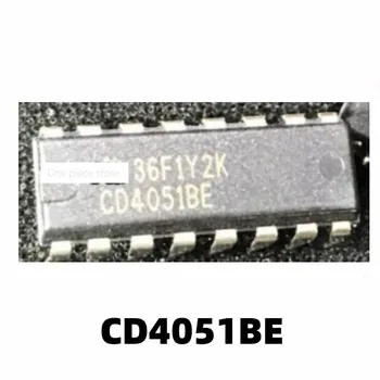 1 бр. В състав CD4051 CD4051BE DIP16, аналогов ключ, интерфейс, аналогичен на ключа