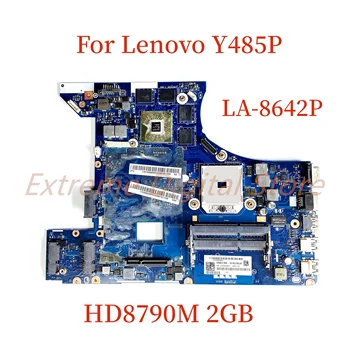 Подходящ за дънната платка на лаптоп Lenovo Y485P LA-8642P с графичен процесор HD8790M 2 GB 100% тествано Работи Изцяло