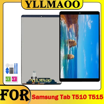 Ремонт 10.1-инчов LCD-дисплей на Samsung Galaxy Tab A 10,1 (2019) WIFI T510 SM-T510 T510N T517 T515 LCD дисплей със Сензорен екран За Пълно Сглобяване