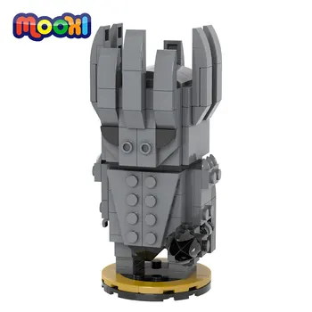 MOOXI Movie Средновековен герой-Некромантът, Статуетка, модел, изграждане, Развитие играчка За деца, Строителен Тухлен блок, подарък MOC1234