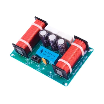 3-лентов аудиочастотный делител на високите + средни + ниски честоти, кросоувър за високоговорители, филтър за динамиката на собствените си ръце