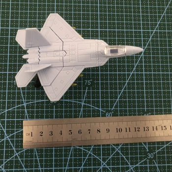 Американски изтребител F-22 Raptor Събира Мини-военна Пластмасов Модел, парче пъзел, Играчка самолет, Колекция, Сцена, Игра в Пясък