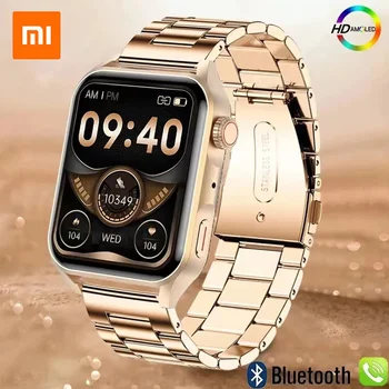 XIAOMI 2023 Нови мъжки Смарт часовник с AMOLED HD екран, винаги включени Дамски часовници, Bluetooth-предизвикателство, Спорт, фитнес, Мъжки умен часовник