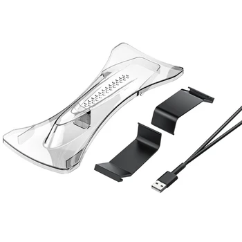 Съвместимост За PS5VR2 Джойстик контролер USB зарядно устройство ще захранване на зарядно устройство Конзола Горната поставка Безжичен геймпад на Едро