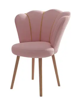Лесно луксозно кресло за грим home celebrity net ins стол за спални, тоалетка, стол за грим, стол за принцесата, въртящ се стол с листенца от