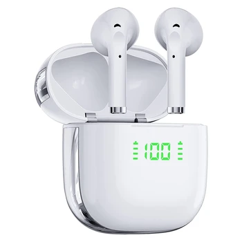 Безжични слушалки слушалки с двоен Дисплей захранване Водоустойчив Иммерсивные Стереозвук Bluetooth Слушалки