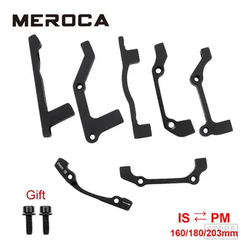MEROCA МТБ дисков спирачен диск PM/IS адаптер 160/180/203 мм IS/PM адаптер апарати от алуминиева сплав аксесоари за велосипеди