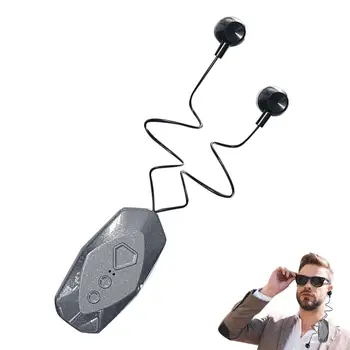 Мини Безжична Слушалка Bluetooth5.2, Напомняне за разговор, Вибрации, Спортен скоба, Шофьор, Слушалки Auriculares, Безжична Зажимная слушалки