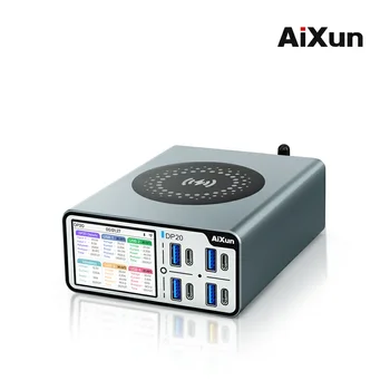 Десктоп Умно бързо зарядно устройство Aixun DP20 Капацитет на не повече от 200 W За iPhone и Android PD QC FCP и SCP Инструмент за Бързо зареждане