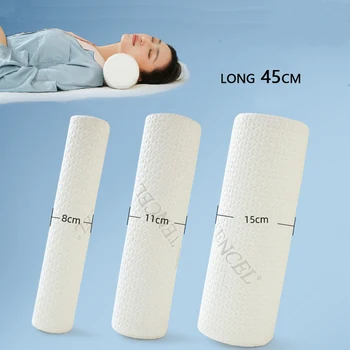 Кръгла възглавница за главата-мека възглавница за сън с ефект на паметта с бавен отскок за многофункционално отпускане на краката и кръста