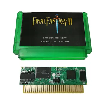 8-битова игра касета Final Fantasy 2 ФК за 60-контакт телевизионна игра конзола